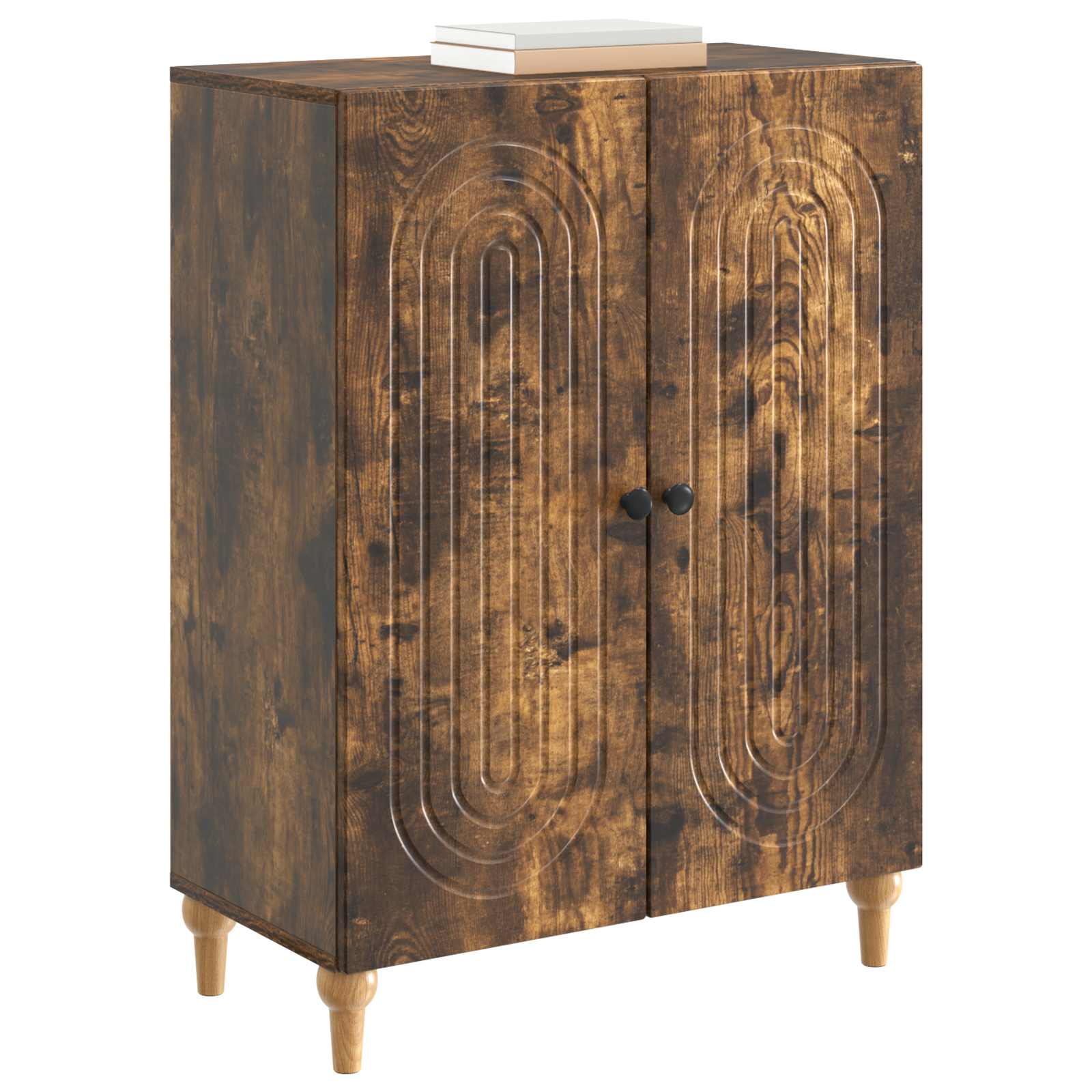 Buffet carvalho fumado 66 x 34,5 x 90 cm derivados de madeira