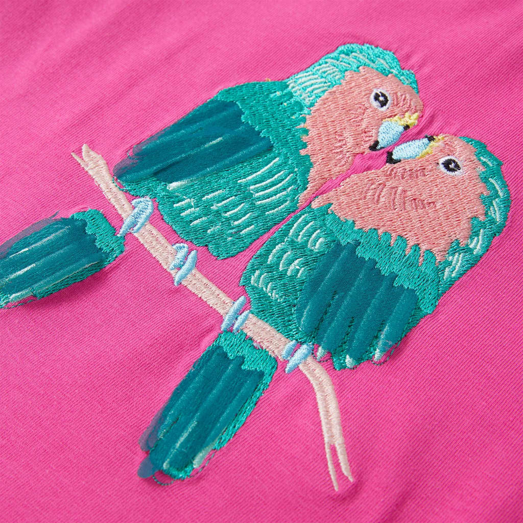 T-shirt de criança rosa-escuro 116