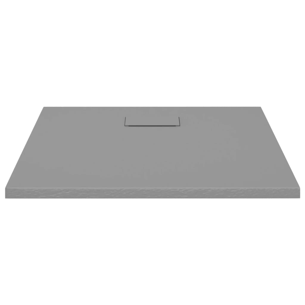 Base de chuveiro smc 90x90 cm cinzento