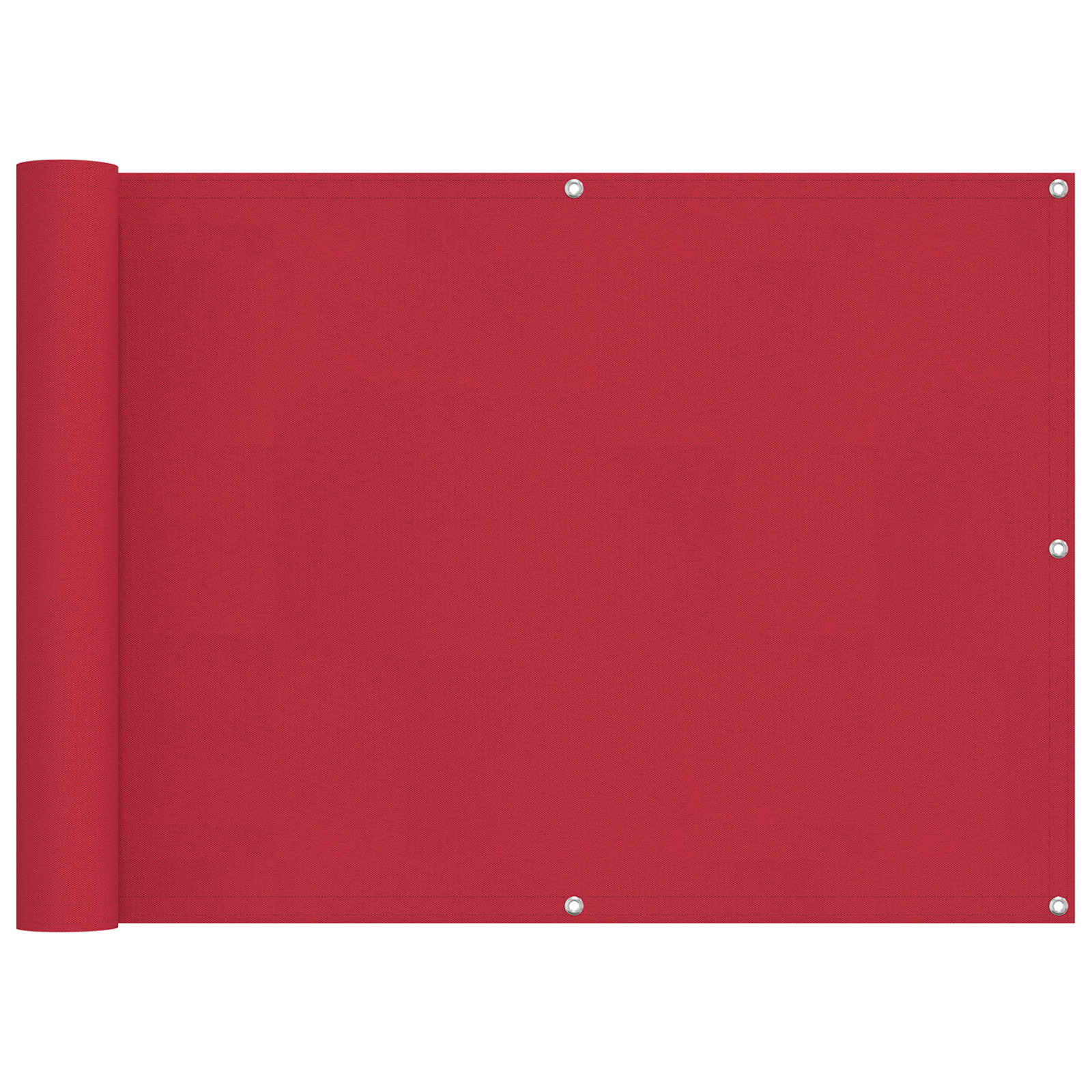 Tela de varanda vermelho 75 x 200 cm