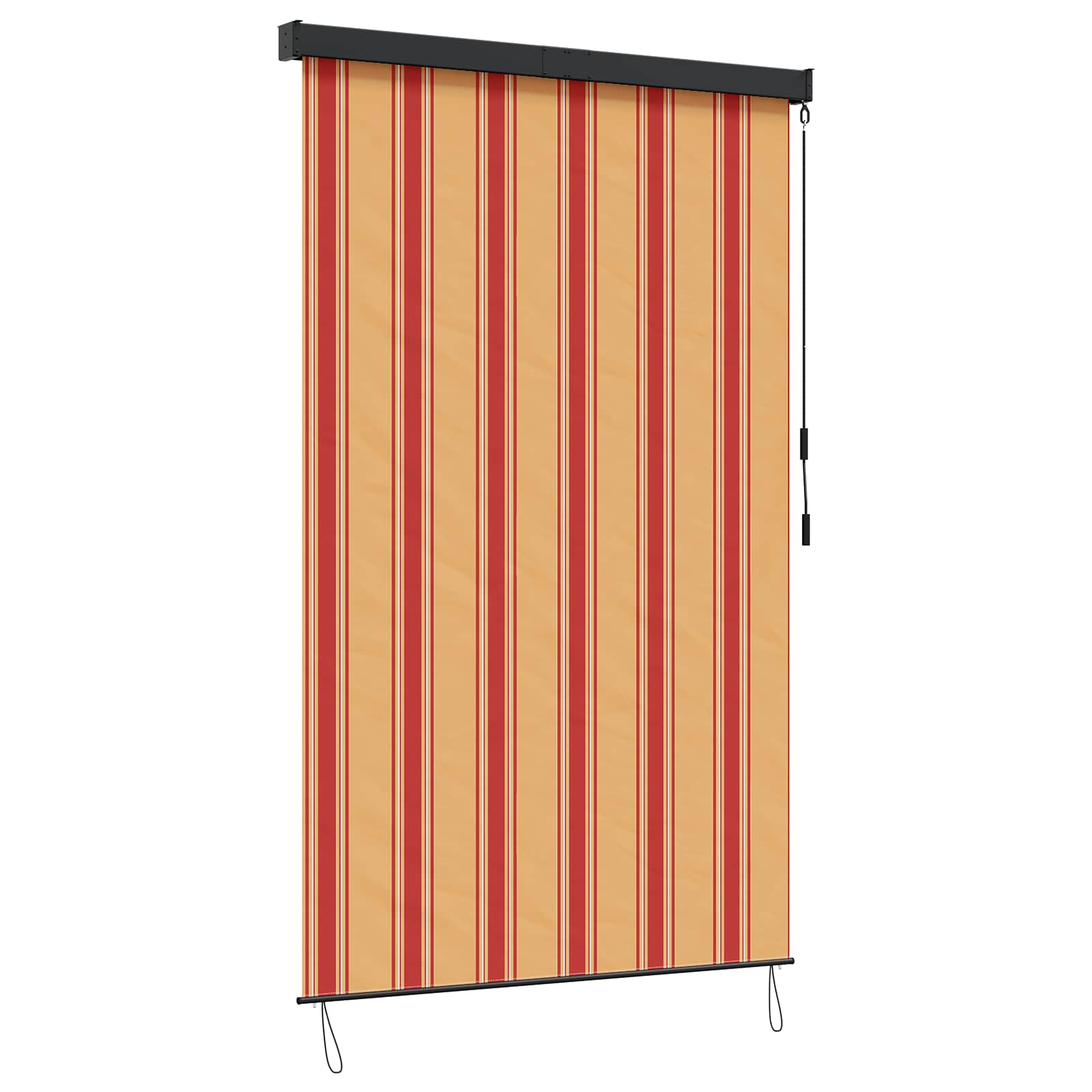 Estores de rolo multicolor 140 x 250 cm tecido e alumínio