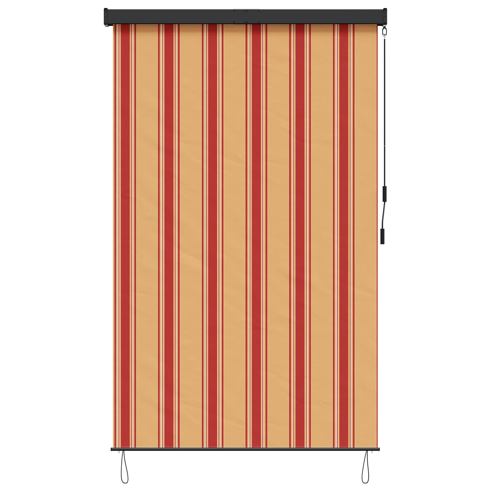 Estores de rolo multicolor 140 x 250 cm tecido e alumínio