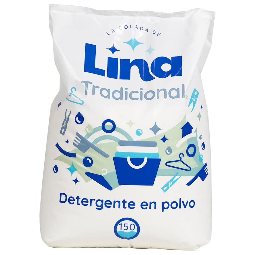 Detergente em pó 150 lavagens 9,75kg branco