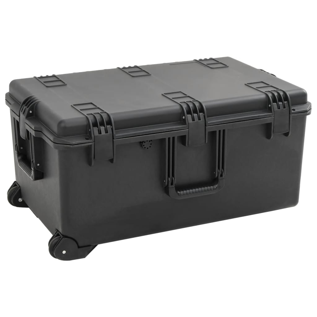 Mala de viagem portátil 79,5x52x39 cm PP preto