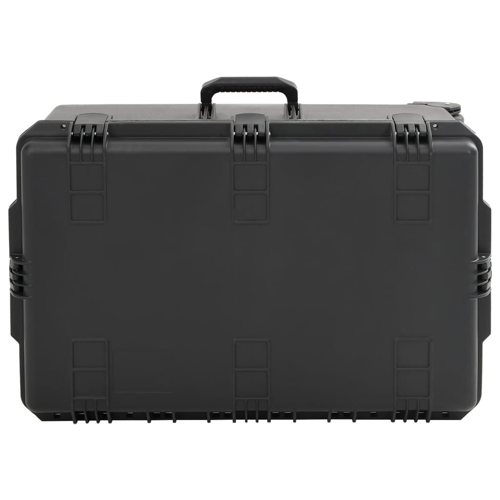 Mala de viagem portátil 79,5x52x39 cm PP preto