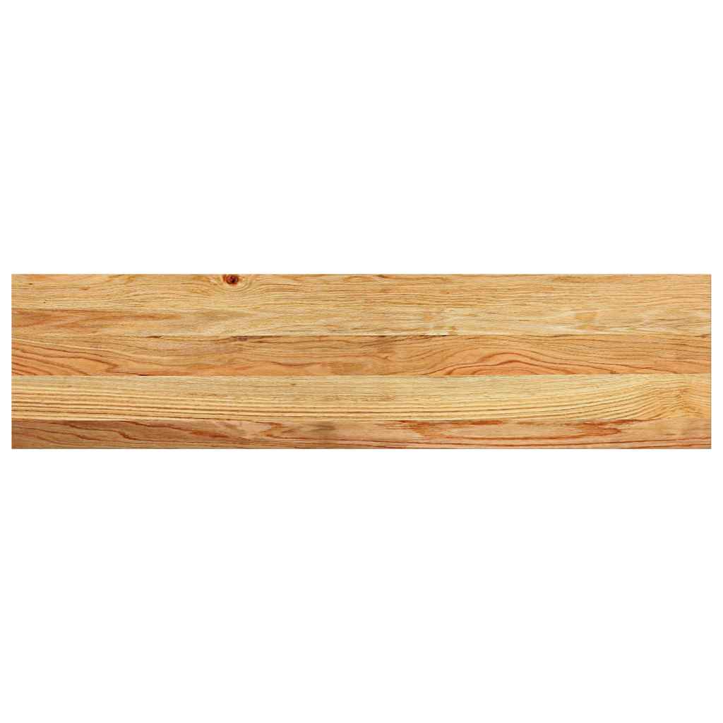 Tapetes de escada 4 pcs 100x30x2 cm carvalho castanho-claro