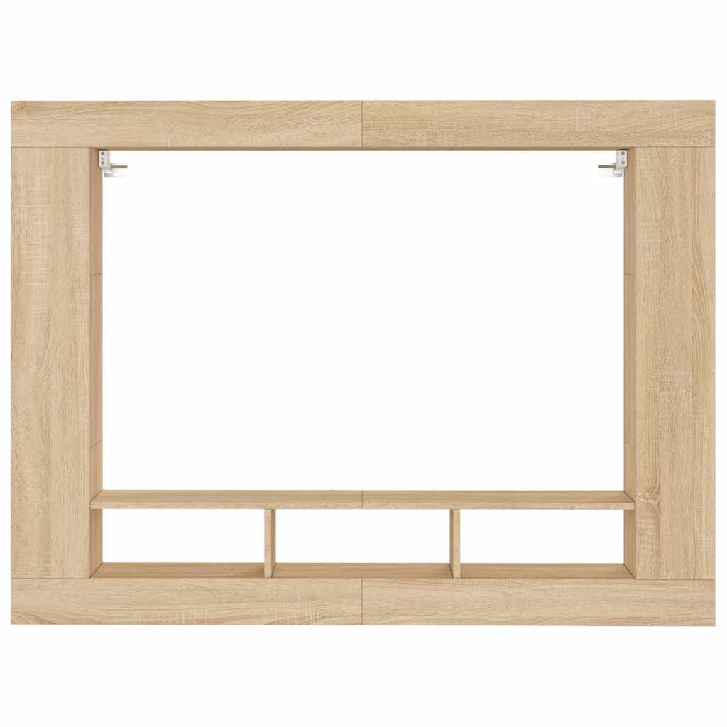 Móvel de TV 152x22x113 cm derivados de madeira carvalho sonoma