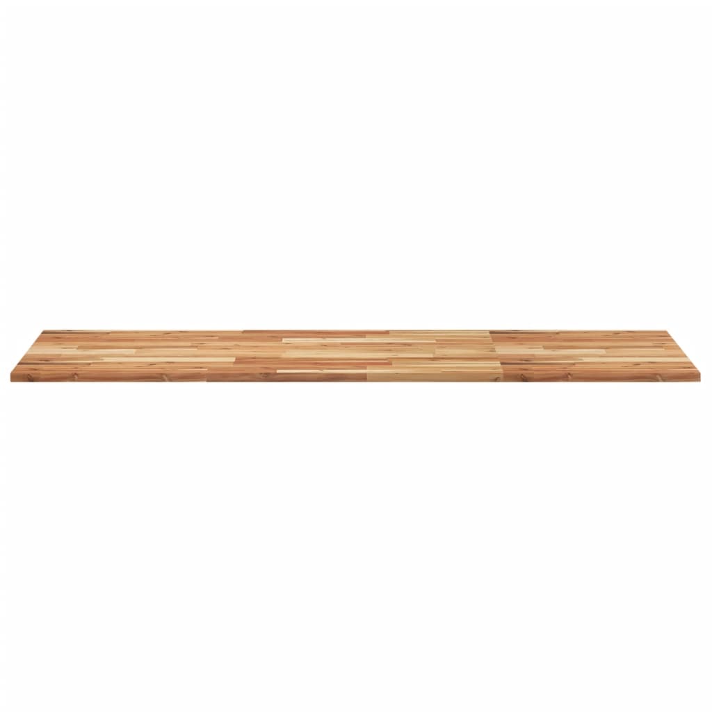 Tampo p/ móvel de wc 120x60x2cm acácia maciça acabamento a óleo