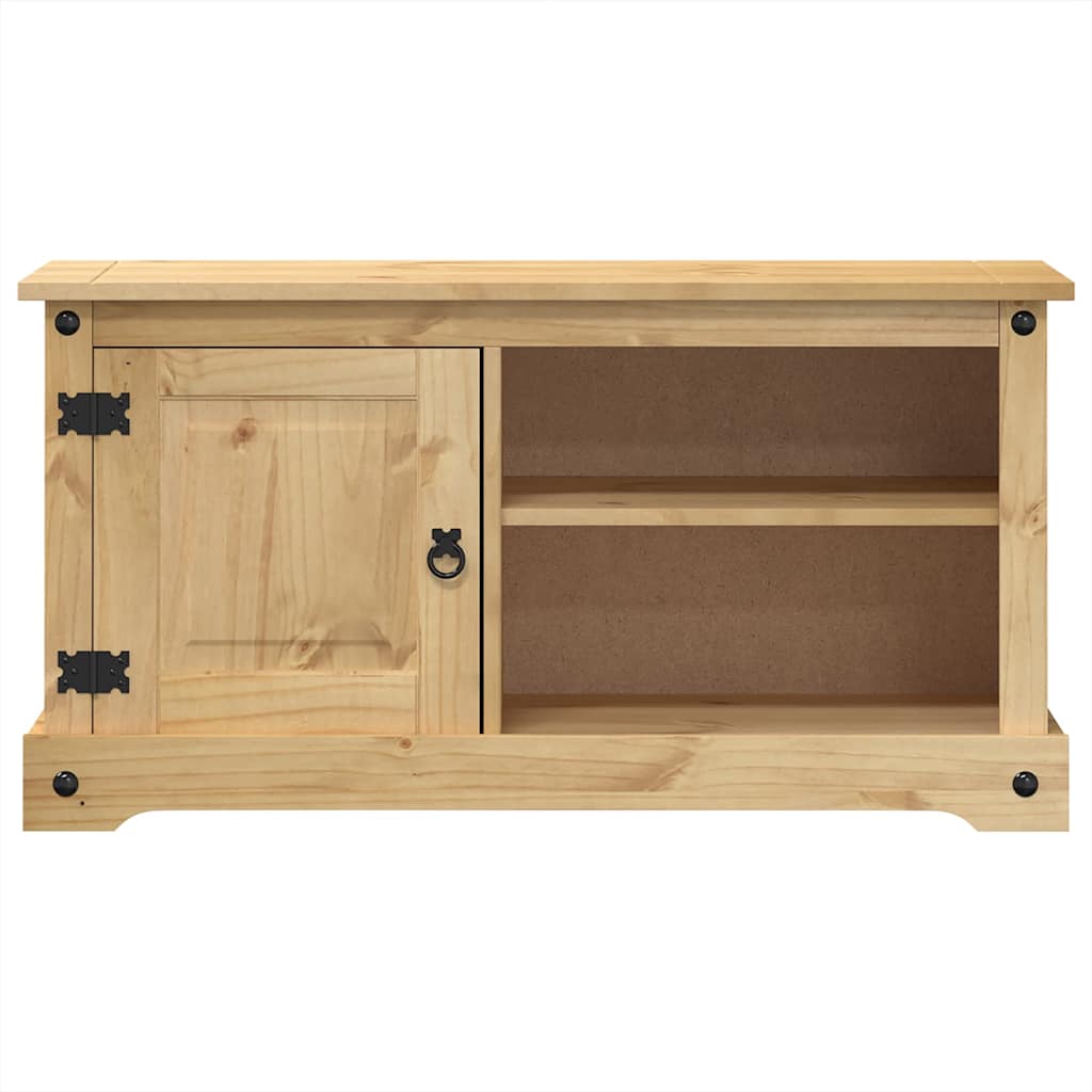 Móvel de TV corona 100x40x52 cm madeira de pinho maciça