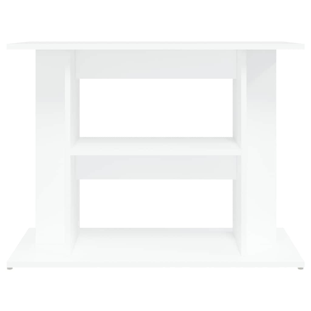 Suporte de aquário 80x35x60 cm derivados de madeira branco