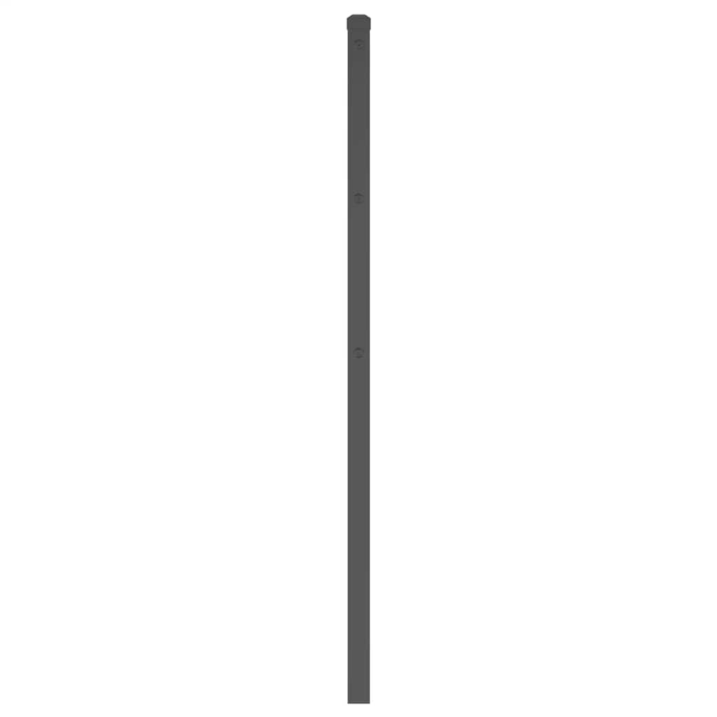 Cabeceira de substituição 193 cm metal preto