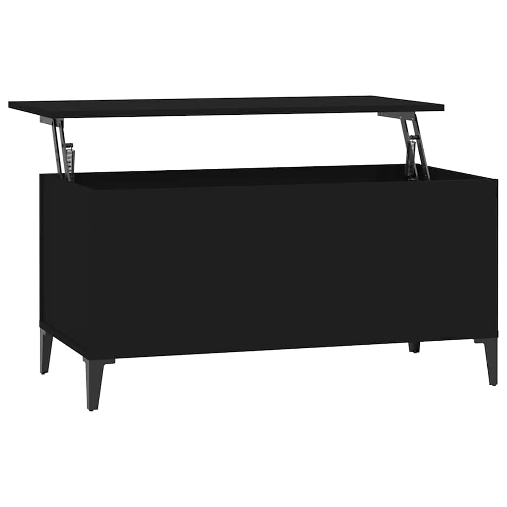 Mesa de centro 90x44,5x45 cm derivados de madeira preto