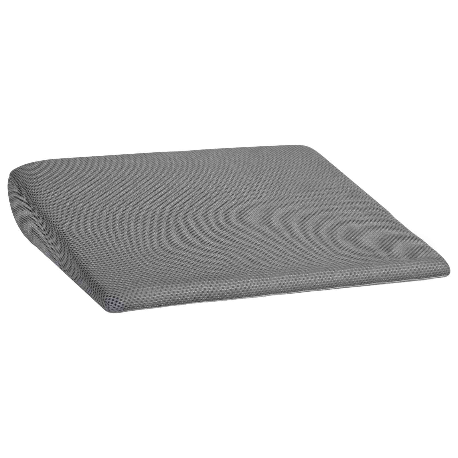 Almofada assento cinzeto 39 x 38 x 8,5 cm espuma pu