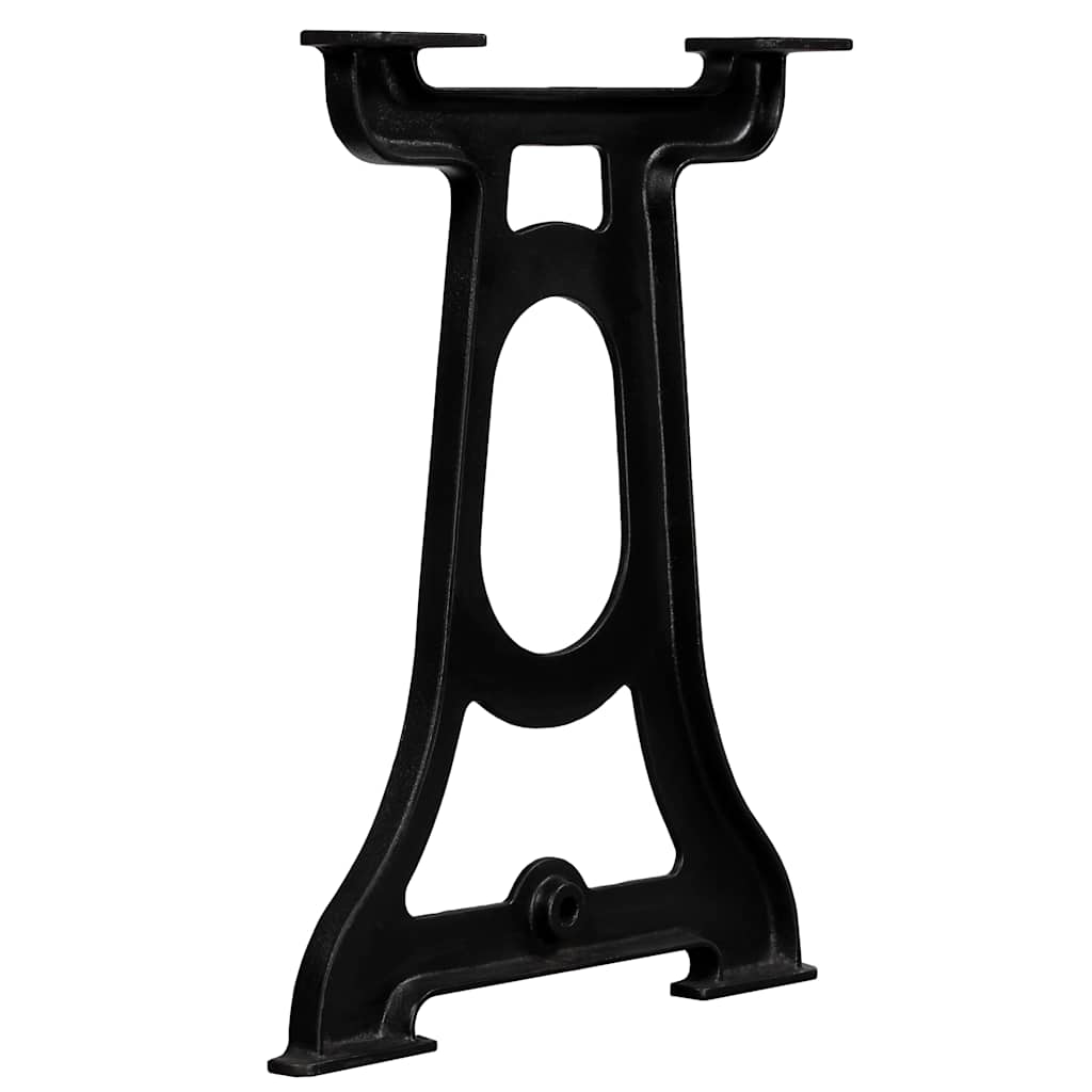 Pernas p/ mesa de jantar 2 pcs estrutura em y ferro fundido