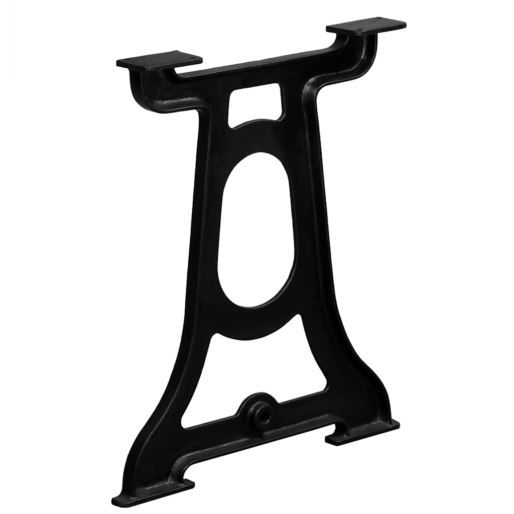 Pernas p/ mesa de jantar 2 pcs estrutura em y ferro fundido