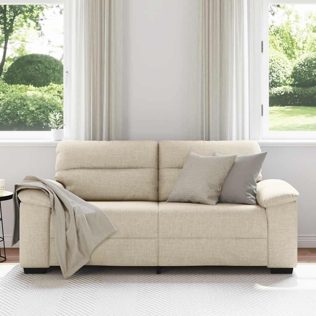 Sofá de 2 lugares, 180x81x84 cm, em linho
