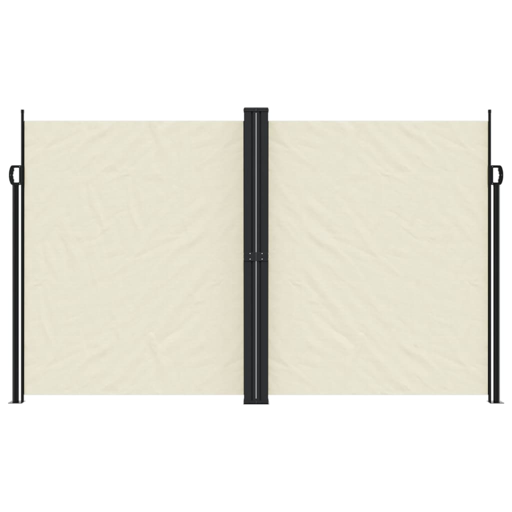 Toldo lateral retrátil 200x1200 cm cor creme