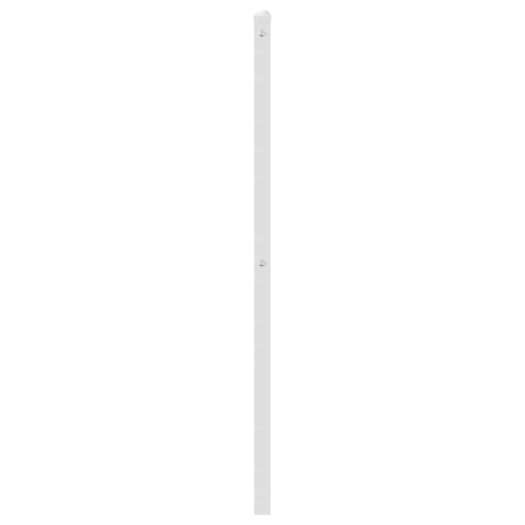 Cabeceira de substituição 75 cm metal branco