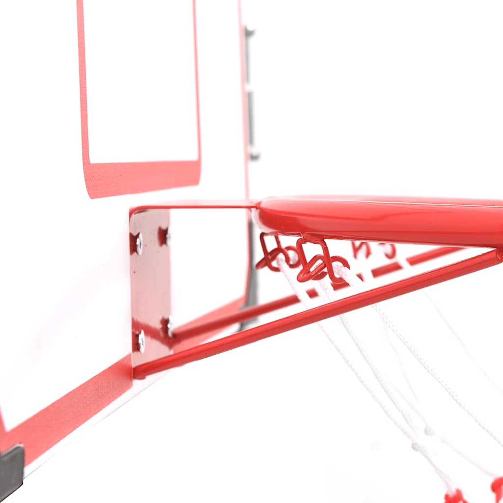 5 Pcs conjunto tabela basquetebol para montar na parede