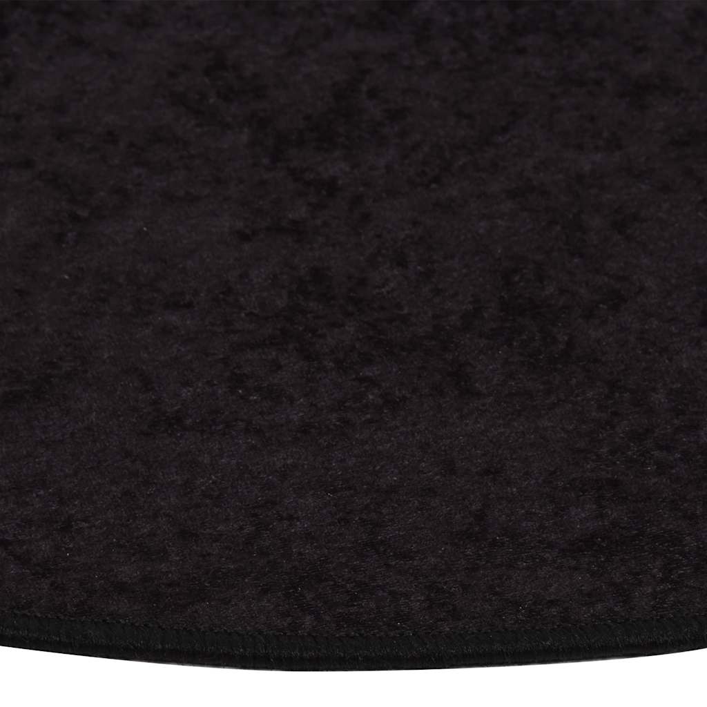 Tapete lavável φ120 cm antracite