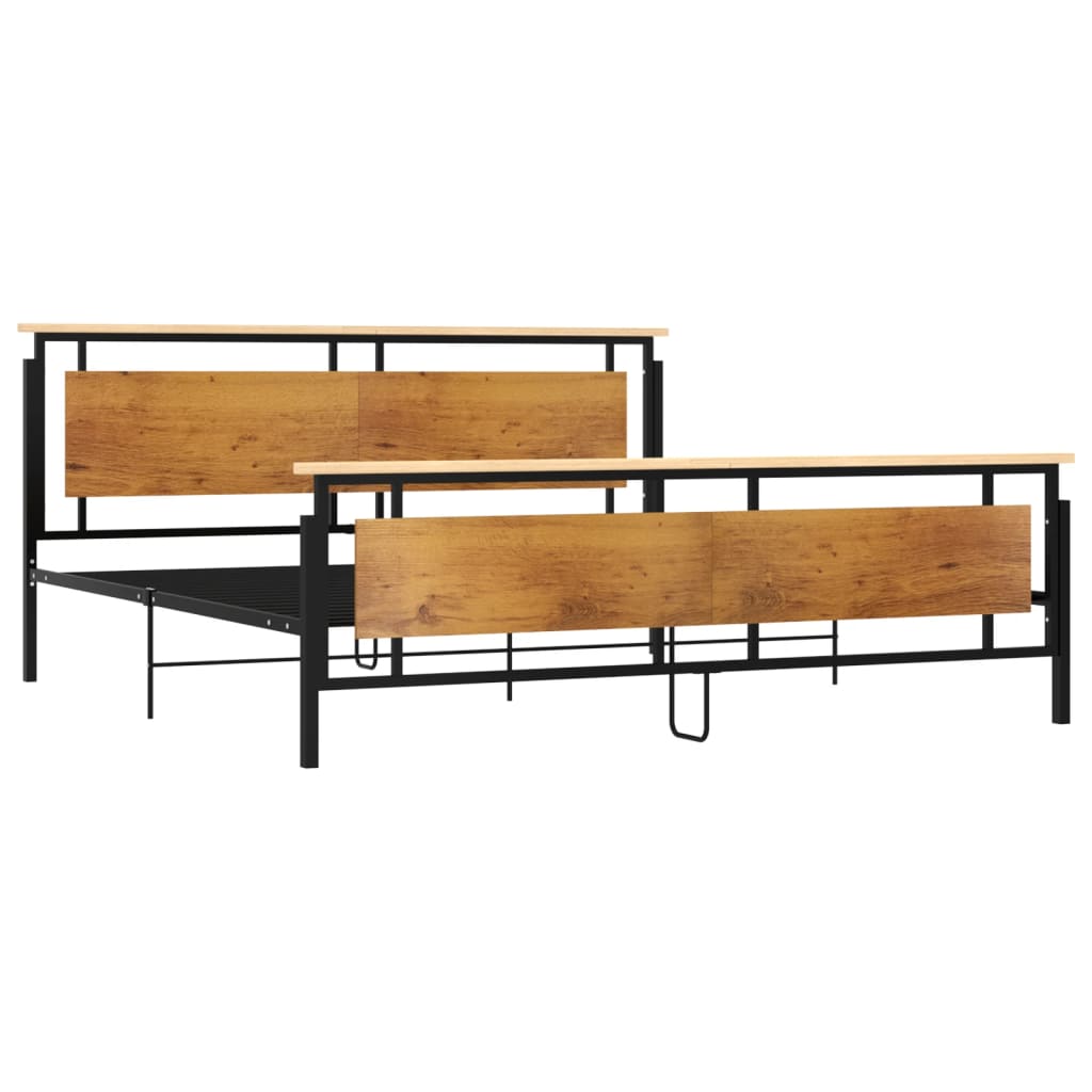 Estrutura de cama metal 200x200 cm