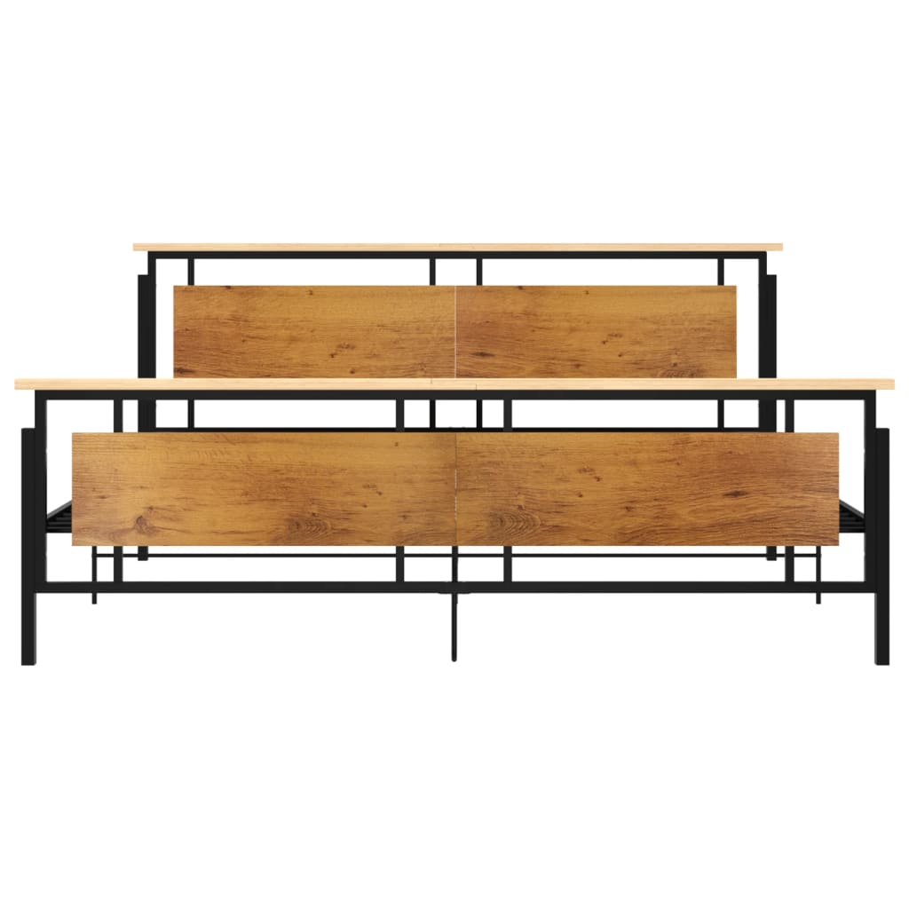 Estrutura de cama metal 200x200 cm
