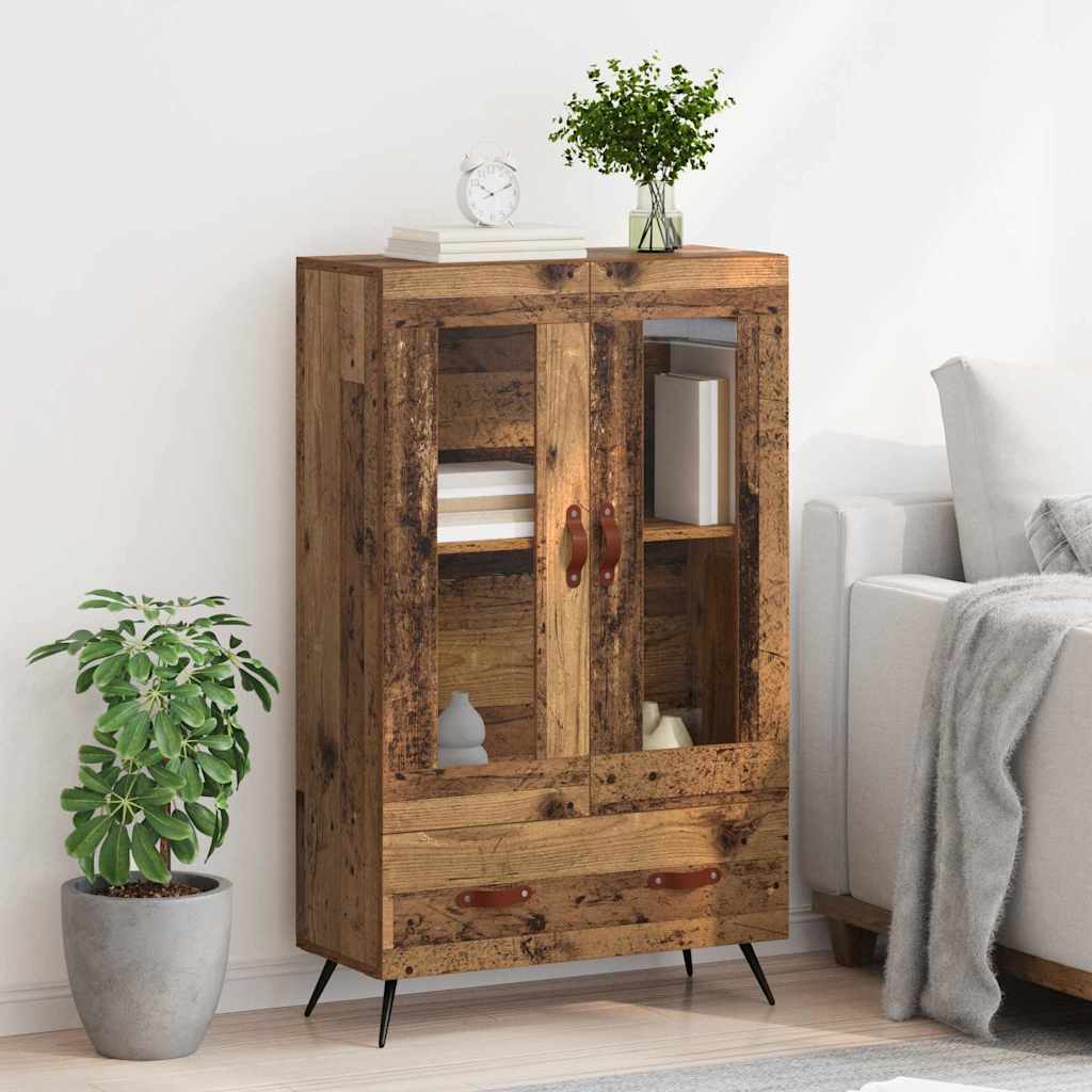 Buffê com gaveta madeira antiga 69,5 x 31 x 115 cm