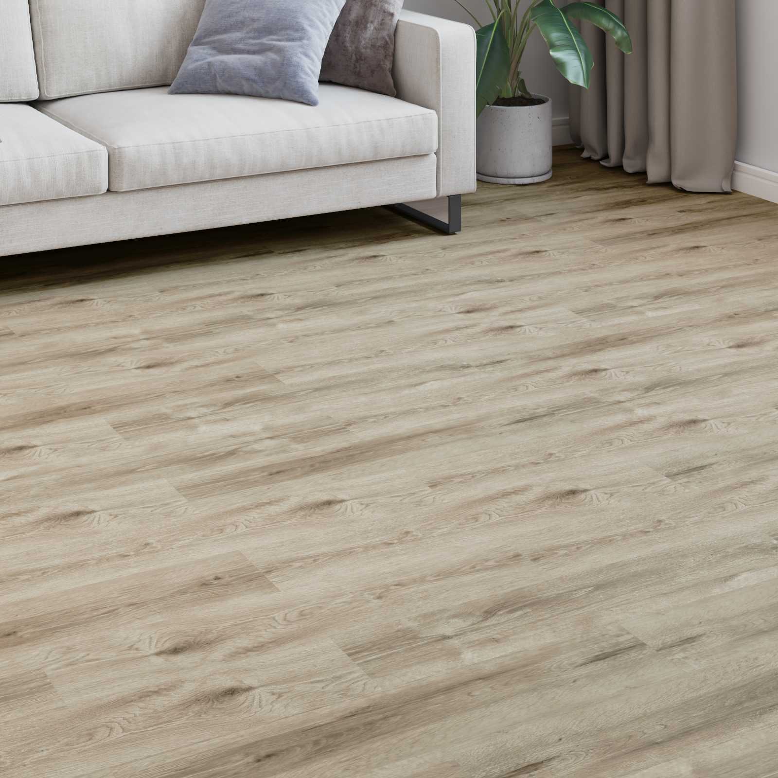 Piso laminado marrom listrado 101 x 20 x 0,8 cm 15 unid.