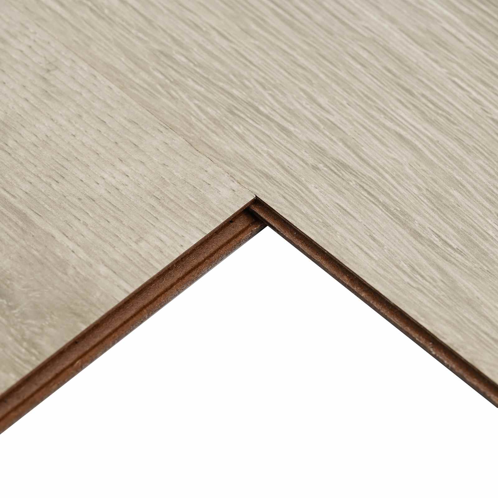 Piso laminado marrom listrado 101 x 20 x 0,8 cm 15 unid.