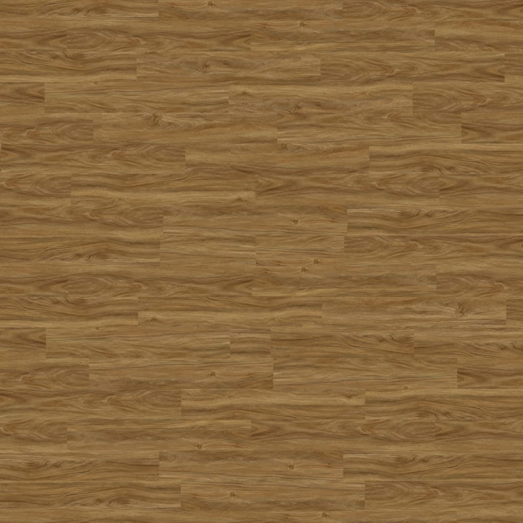 Painel de parede c/ aspeto de madeira 4,12 m² PVC castanho