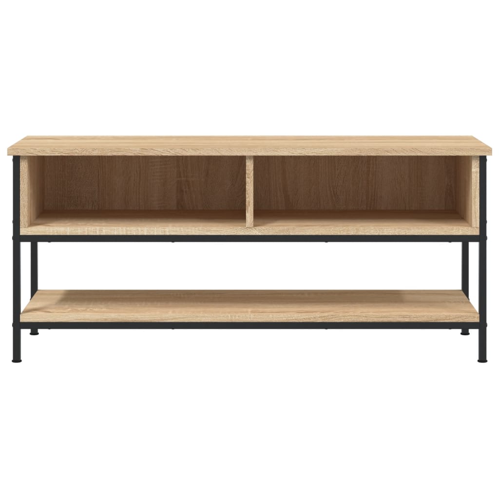 Móvel de TV carvalho sonoma 100x35x45 cm madeira engenheirada