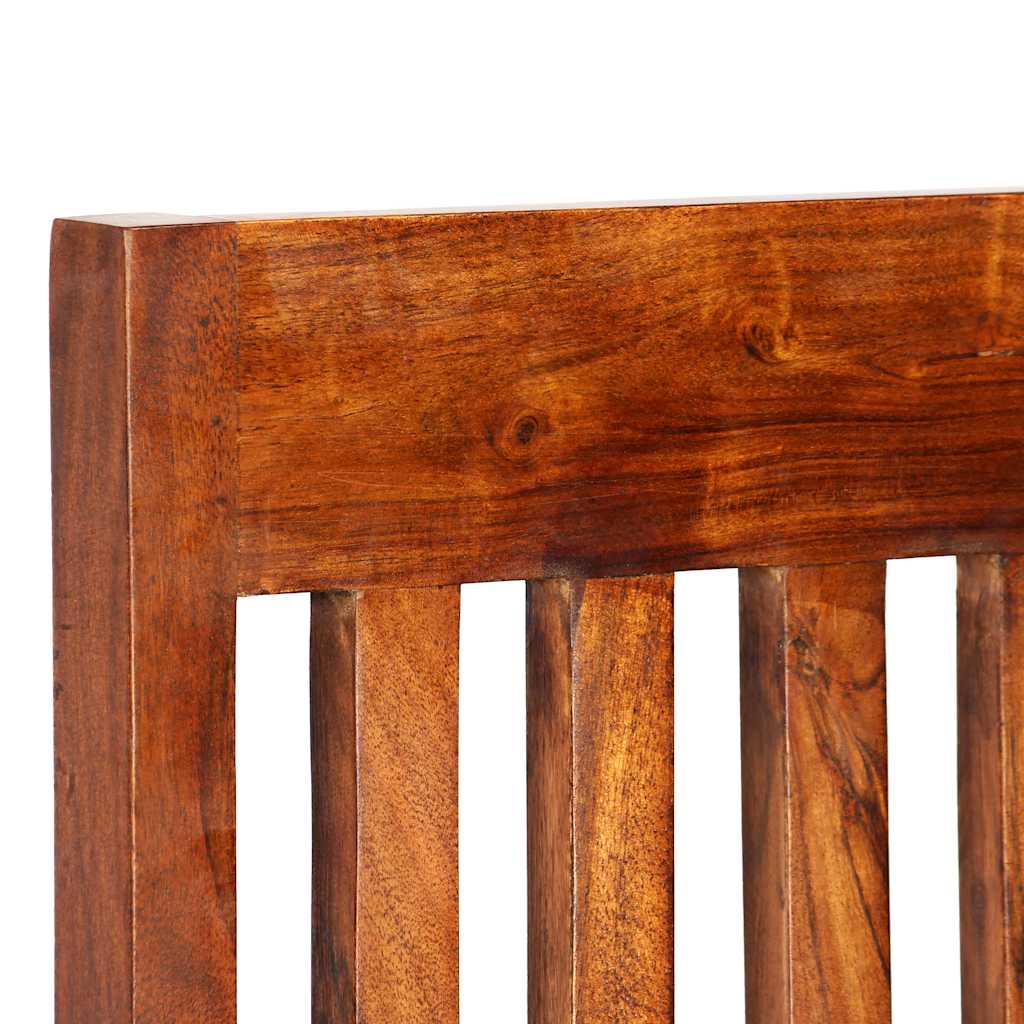 Cadeiras de jantar 6 pcs madeira maciça moderno