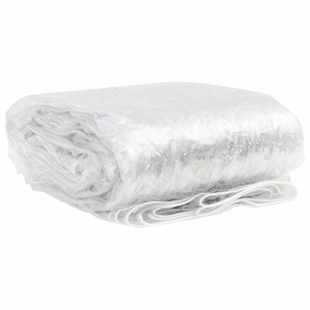 Encerado transparente com ilhós 2x12 m PVC