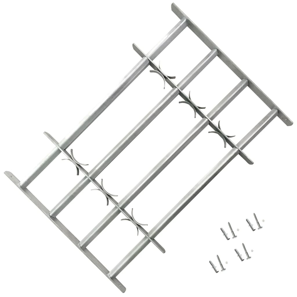 Grades de segurança ajustáveis para janelas 2 pcs 1000-1500 mm