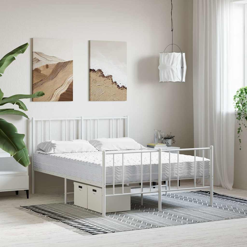Colchão de espuma 120x210 cm dureza h2 h3 branco