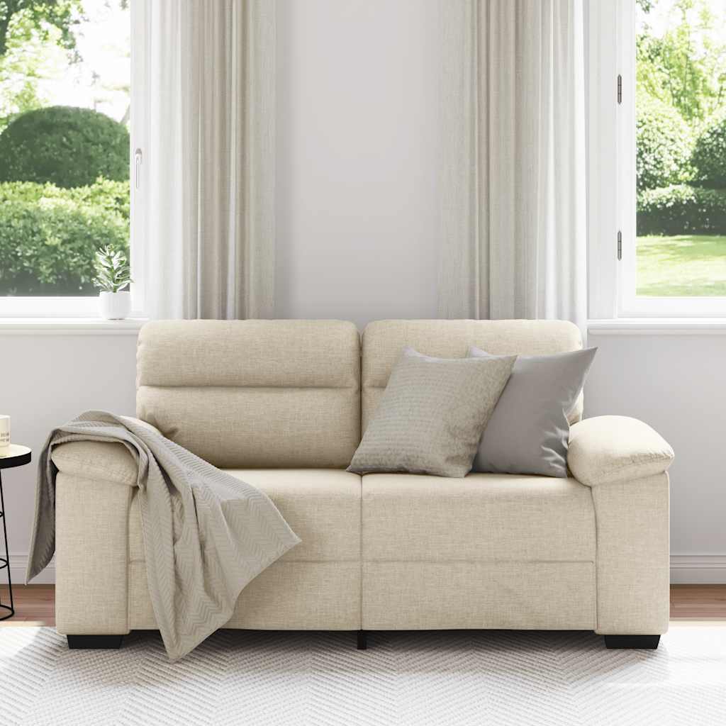 Sofá de 2 lugares 160x81x84 cm linho