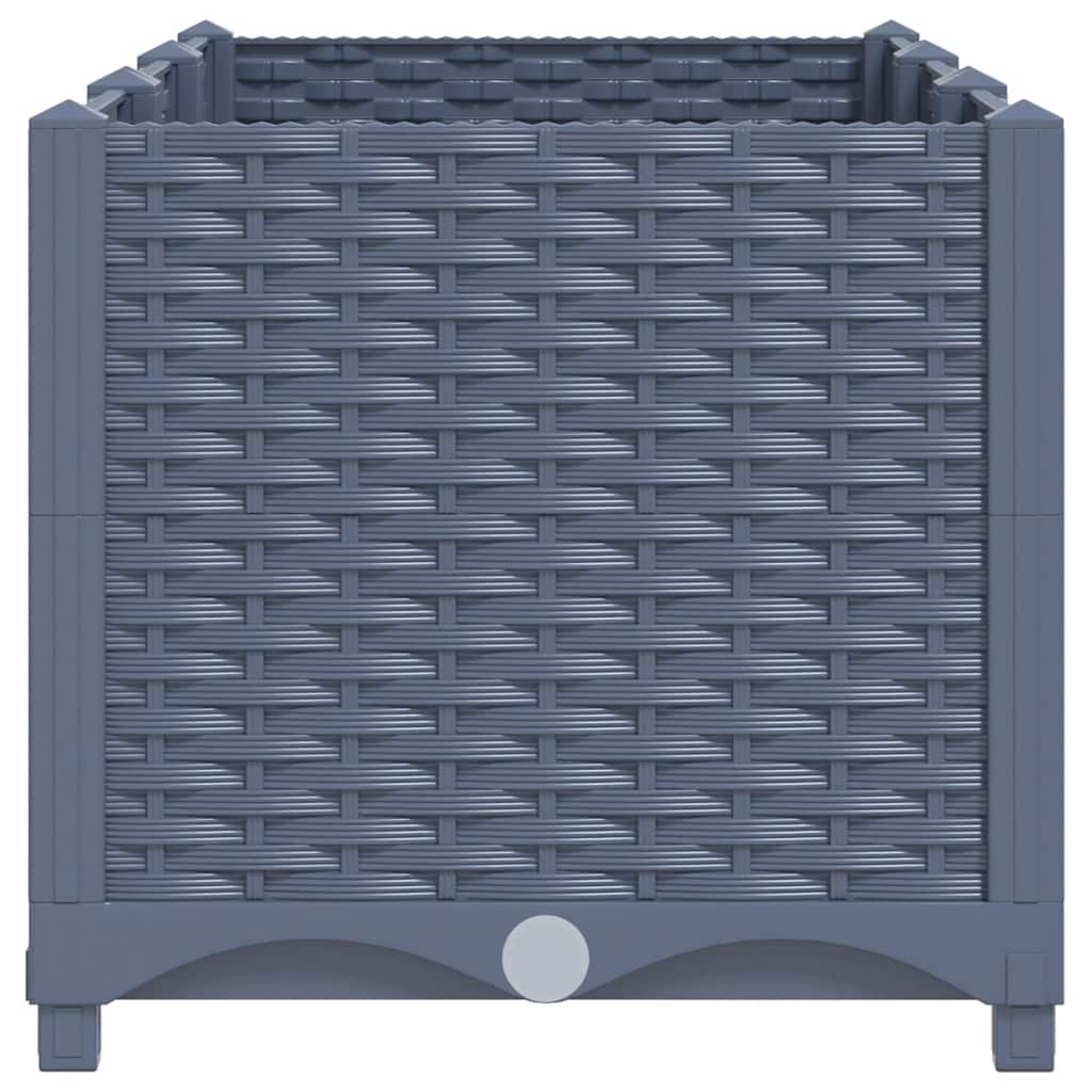 Canteiro elevado 120x40x38 cm polipropileno