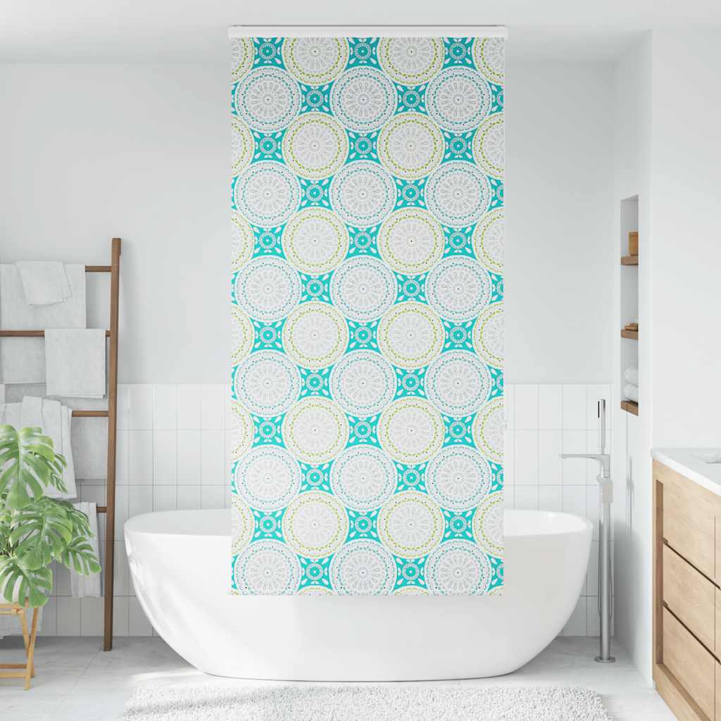 Rolo de duche estores cassete 110x240 cm largura tecido 106 cm