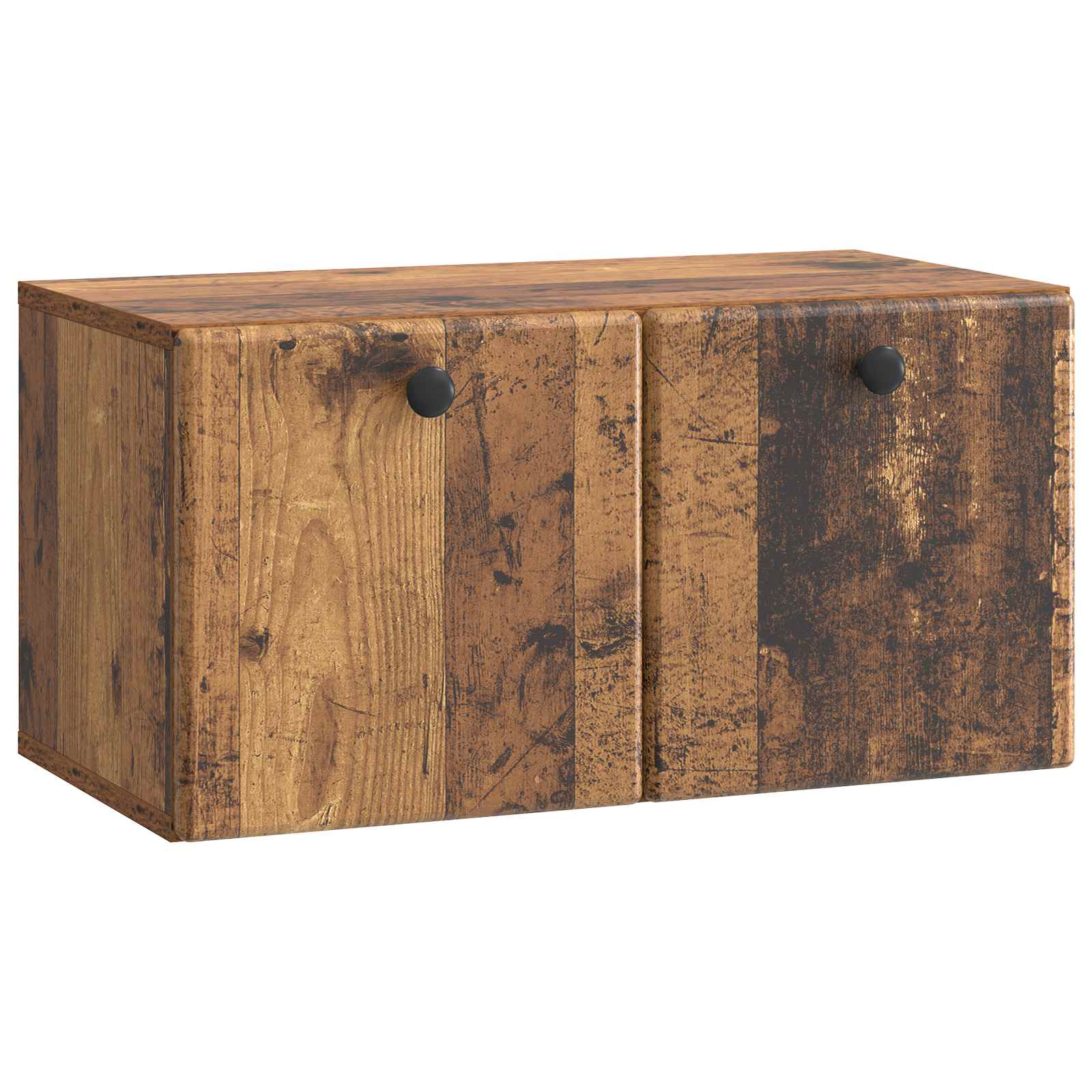 Gabinete de TV de parede 59,5 x 31 x 30 cm madeira antiga