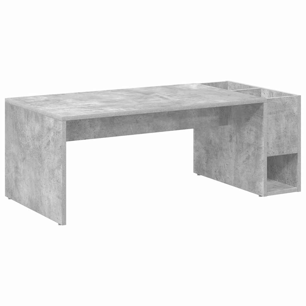 Mesa de centro cinzento 101,5 x 50 x 37 cm derivados de madeira