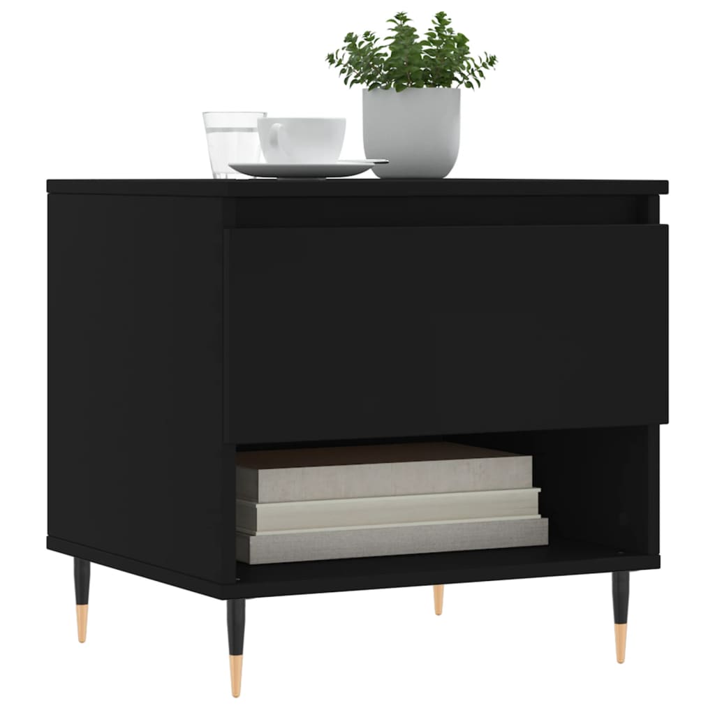 Mesa de centro 50x46x50 derivados de madeira preto