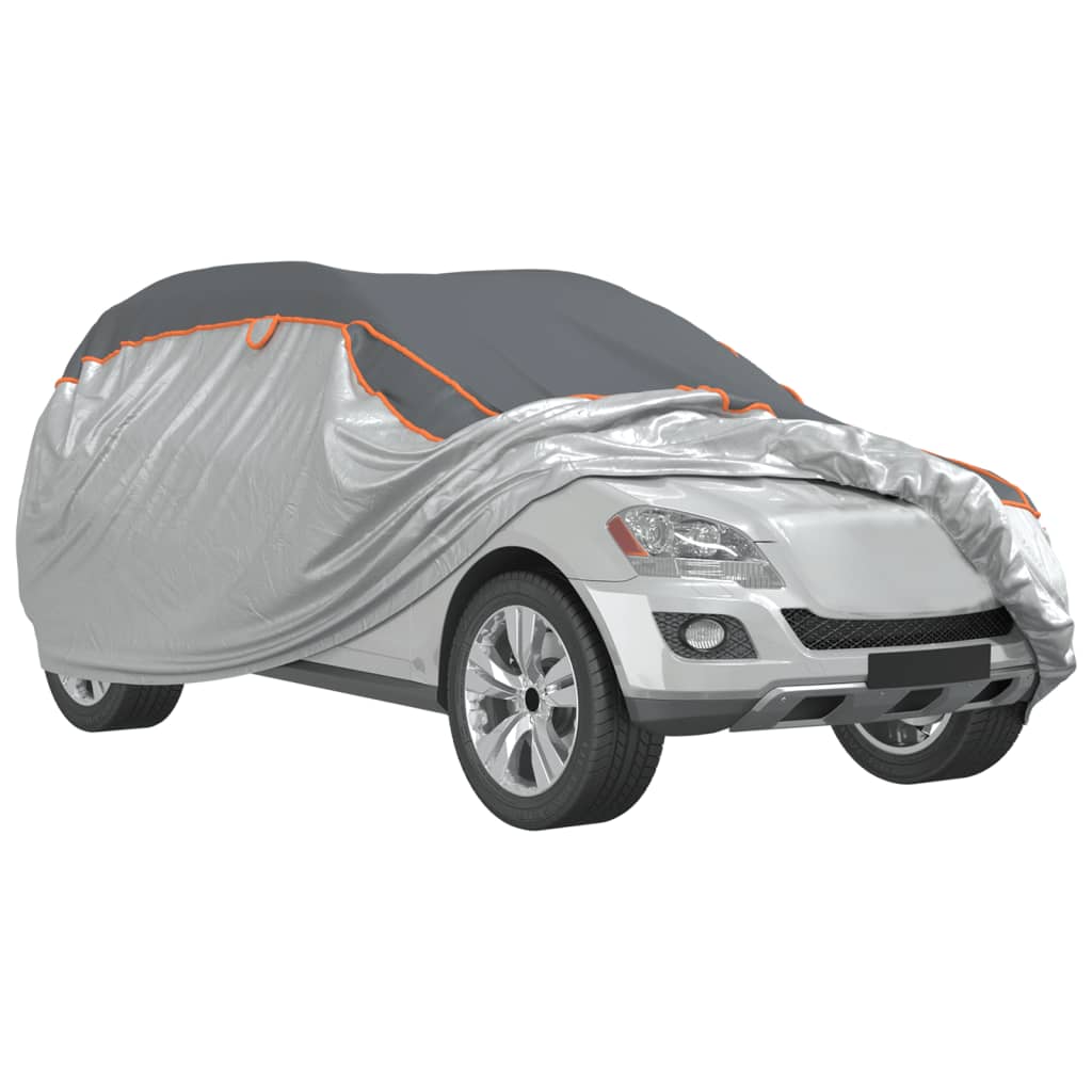 Cobertura de carro p/ suv proteção de granizo m cinza/prateado