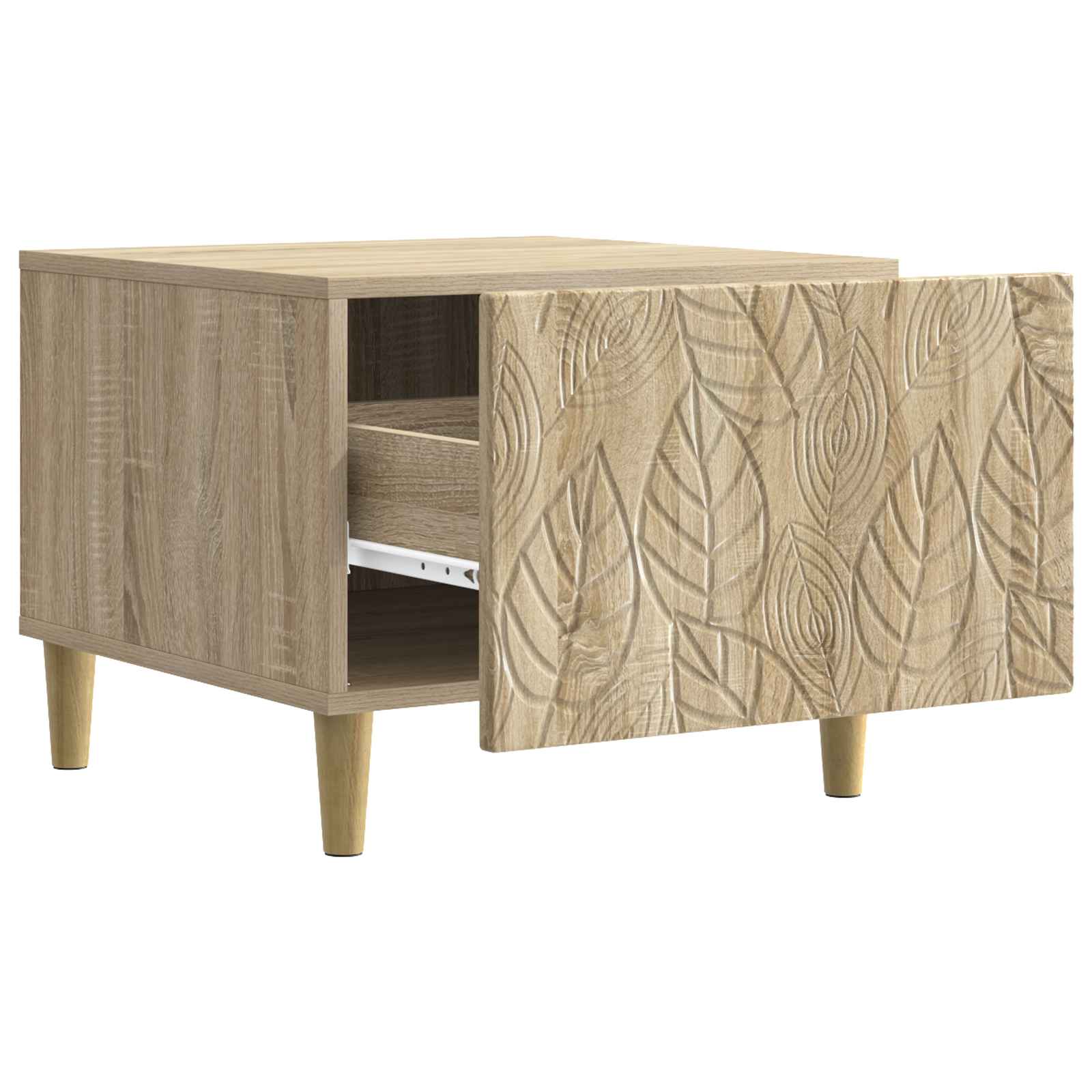 Mesa de centro carvalho sonoma 50 x 49 x 40 cm