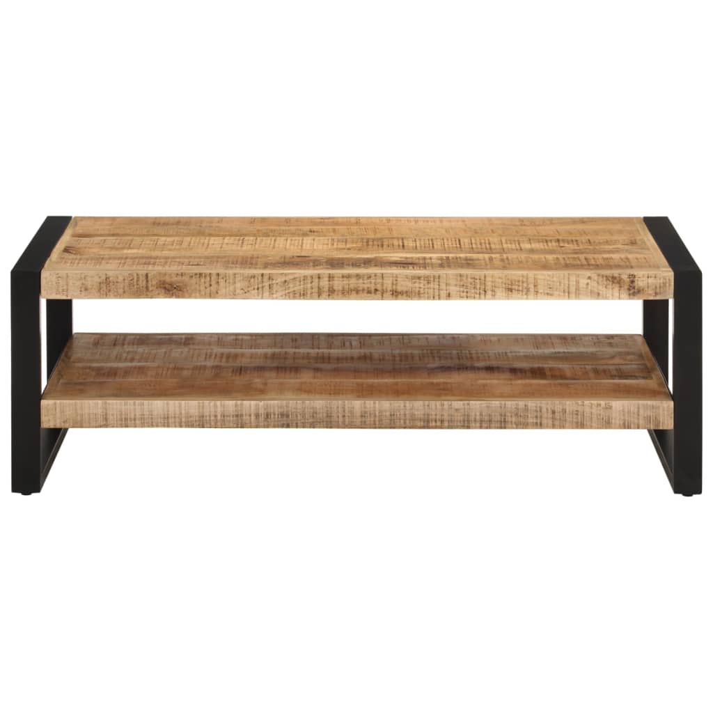 Mesa de centro 120x55x40 cm madeira de mangueira maciça