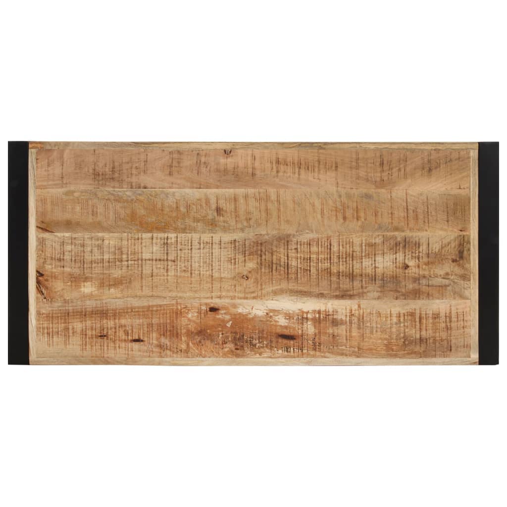 Mesa de centro 120x55x40 cm madeira de mangueira maciça
