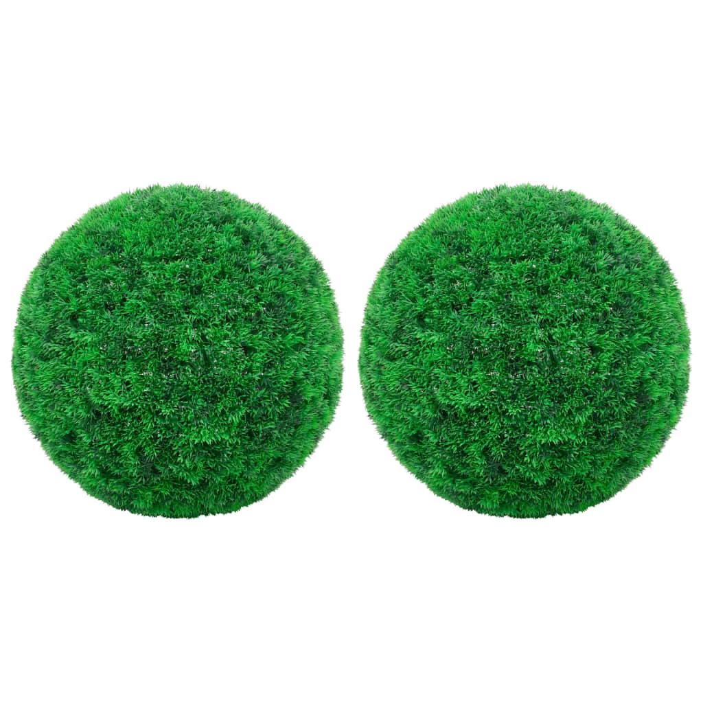 Bolas de buxo artificiais 2 pcs 45 cm