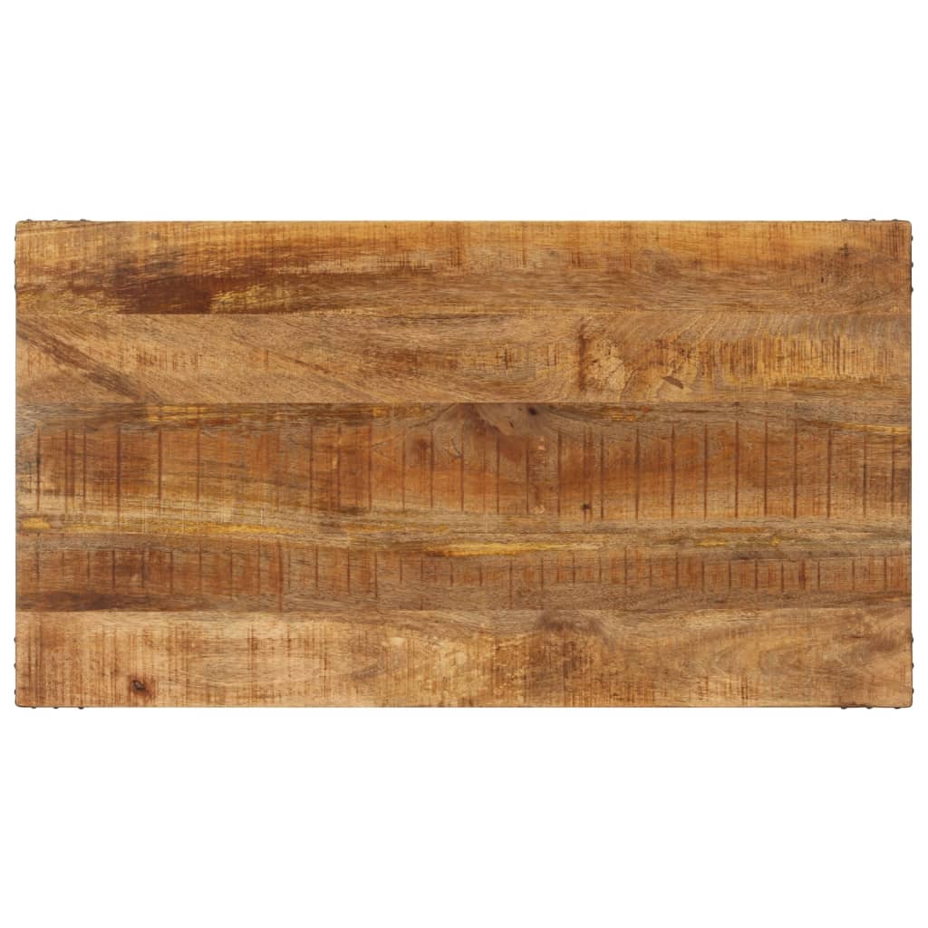 Mesa de jantar 110x60x76 cm madeira de mangueira maciça