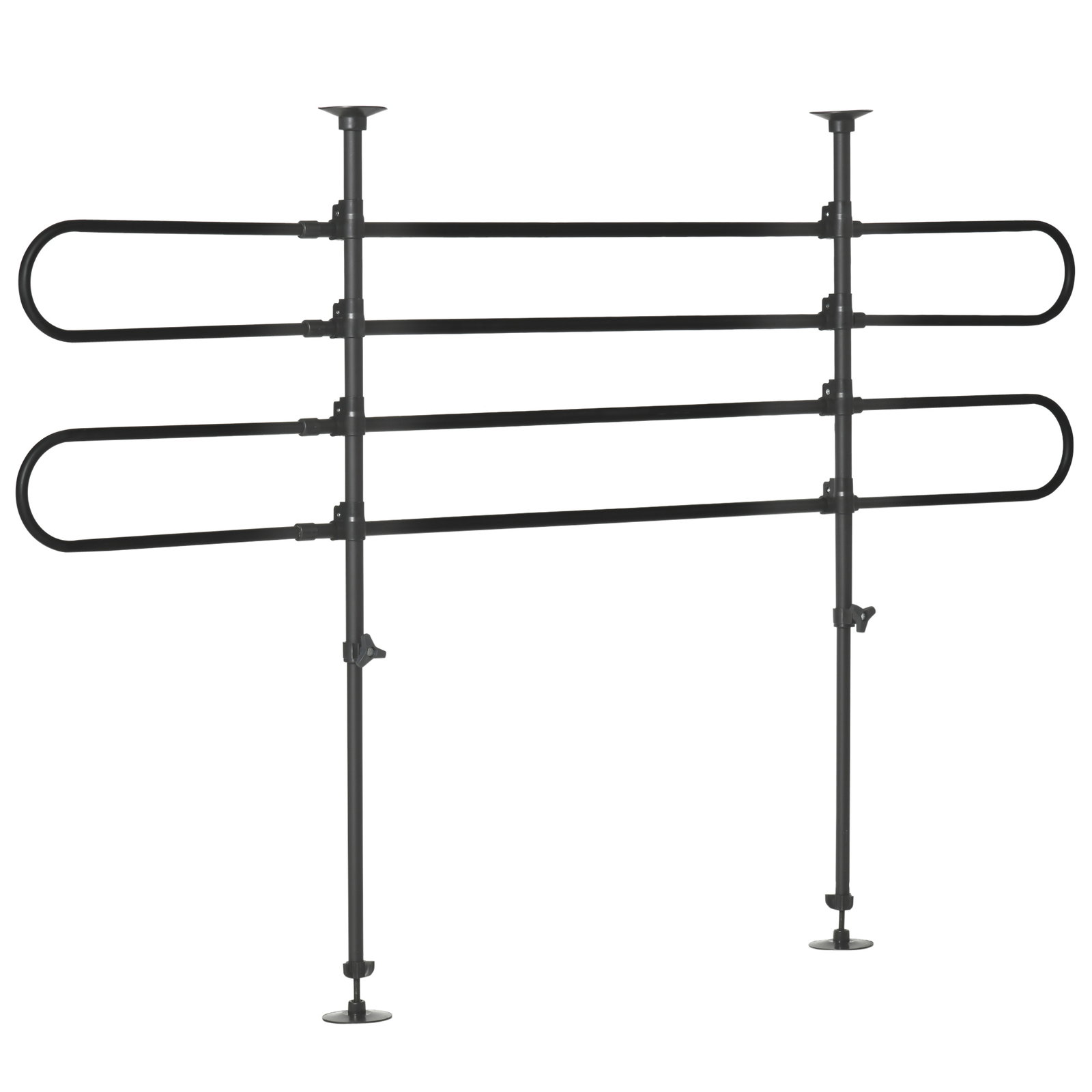 Grade de segurança de carro para cães ajustável em largura e altura 87-135x60x105cm grade separadora para porta malas de carro universal metal preto