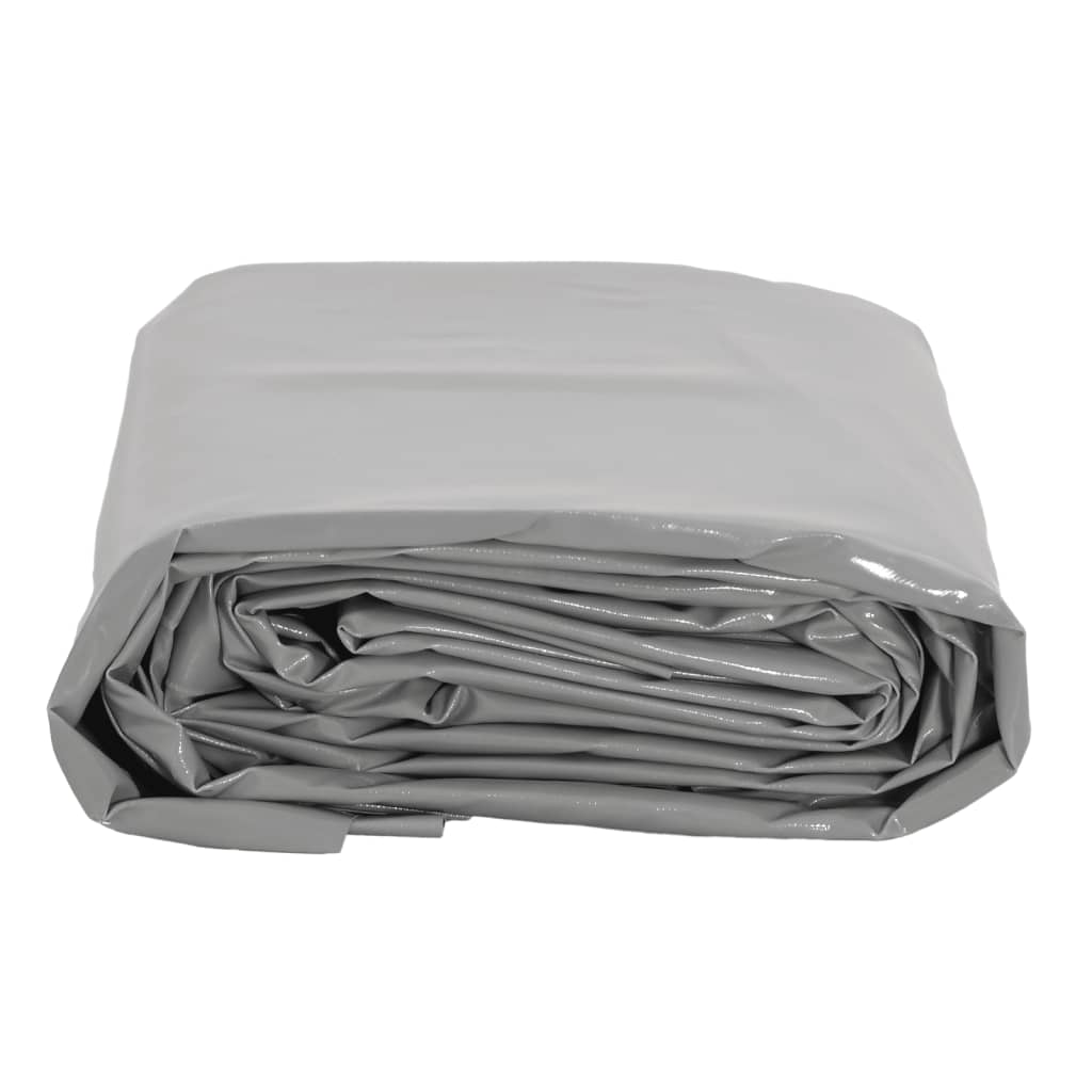 Lona 1,5x10 m 650 g/m² cinzento