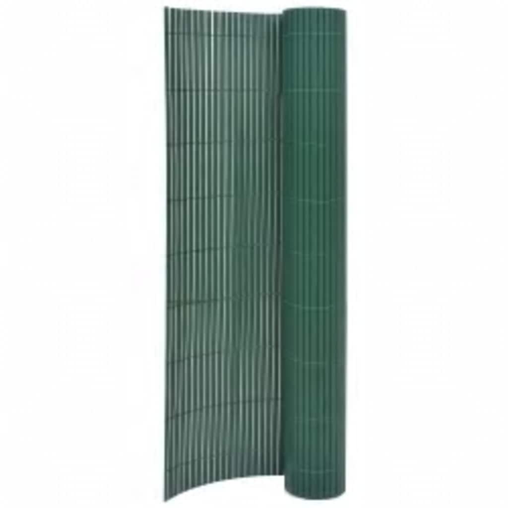 Cerca de jardim dupla face 110x400 cm verde